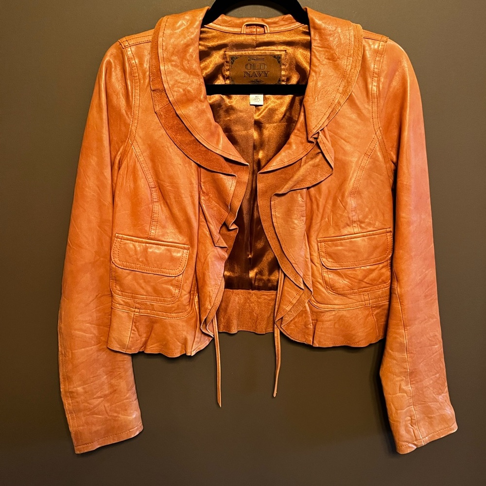 Leather jacket
